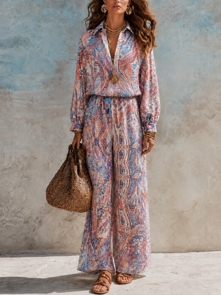 Eliza | Flowing Bohemian Print Set