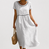 Mireille™ | Robe longue en coton