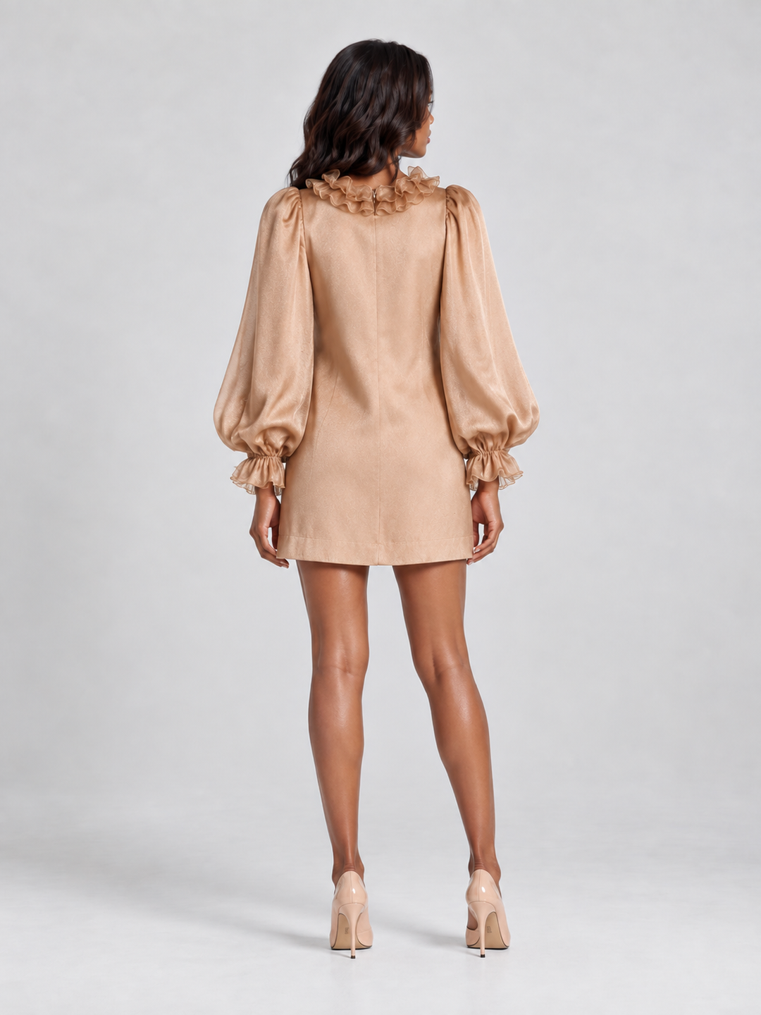 Eliza™ | Elegant Ruffled Short Dress