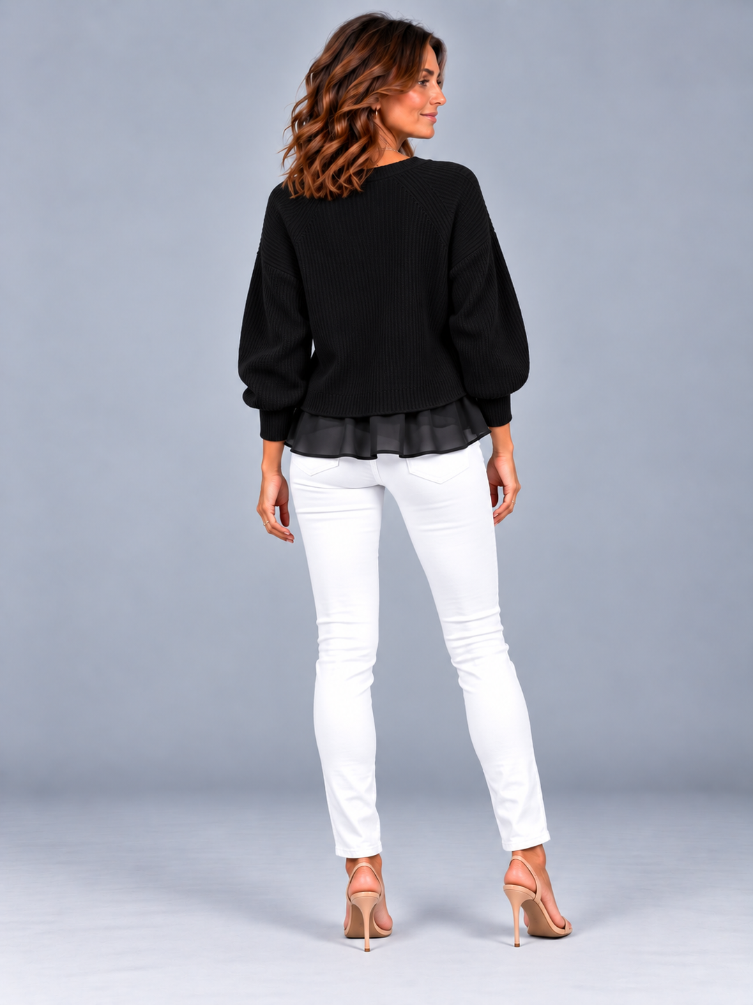 Cecily™ | Two-Piece Effect Jumper