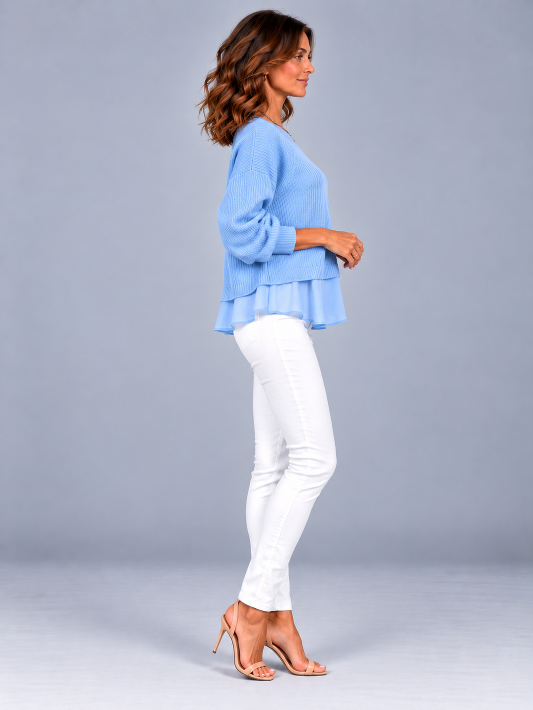 Cecily™ | Two-Piece Effect Jumper