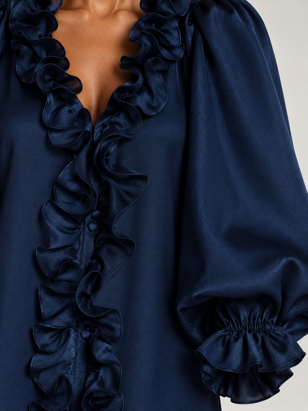 Eliza™ | Elegant Ruffled Short Dress