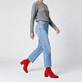 BOTTINES CHIC EN DAIM