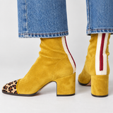 BOTTINES CHIC EN DAIM