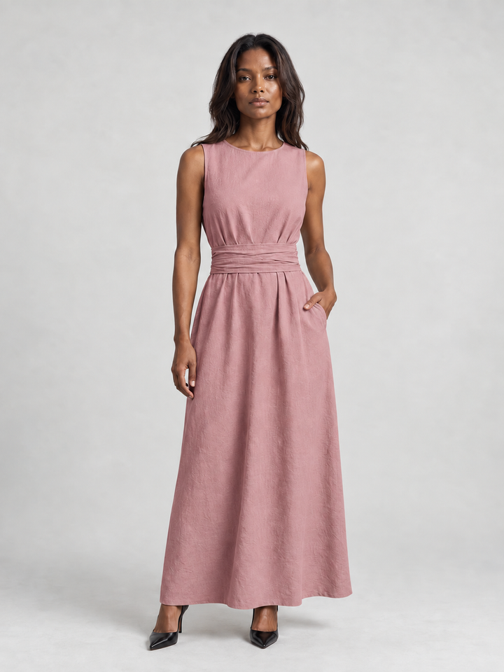 Lena | Comfortable Elegant Maxi Dress with Soft Waist