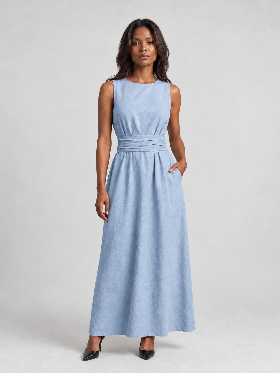 Lena | Comfortable Elegant Maxi Dress with Soft Waist
