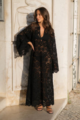 Alma | Abito lungo in pizzo