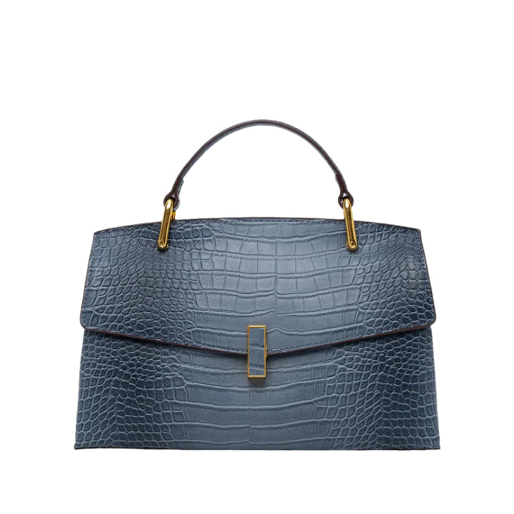 Lisa | Croc-Effect Medium Tote Bag