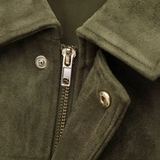 Clara™ | Giacca in finta pelle scamosciata