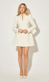 Elise™ | Abito strutturato con bottoni