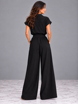 Aveline | Ensemble élégant avec chemise et jupe longue fluide