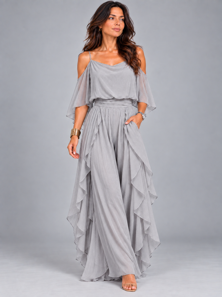 Isabel™ | Chic Flowing Chiffon Set