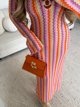 Solene™ | Abito estivo in maglia a zigzag