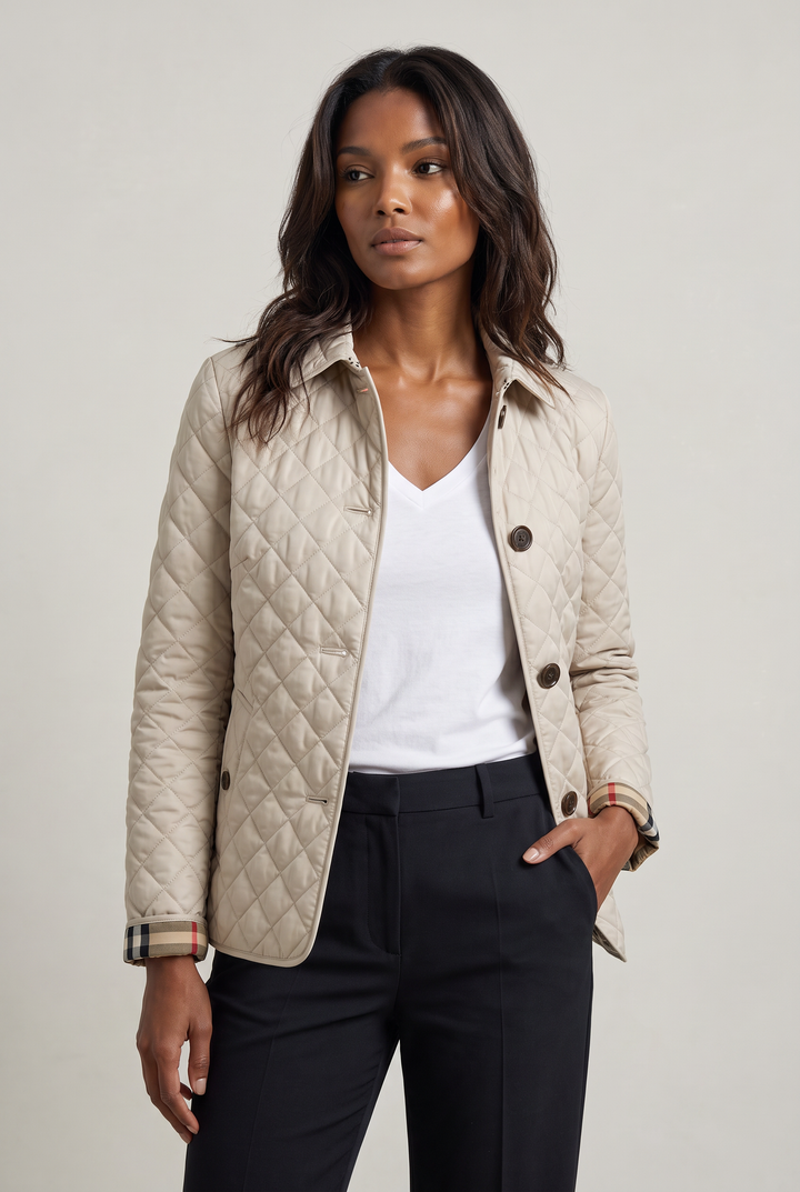 Selina™ | Elegant Quilted Jacket