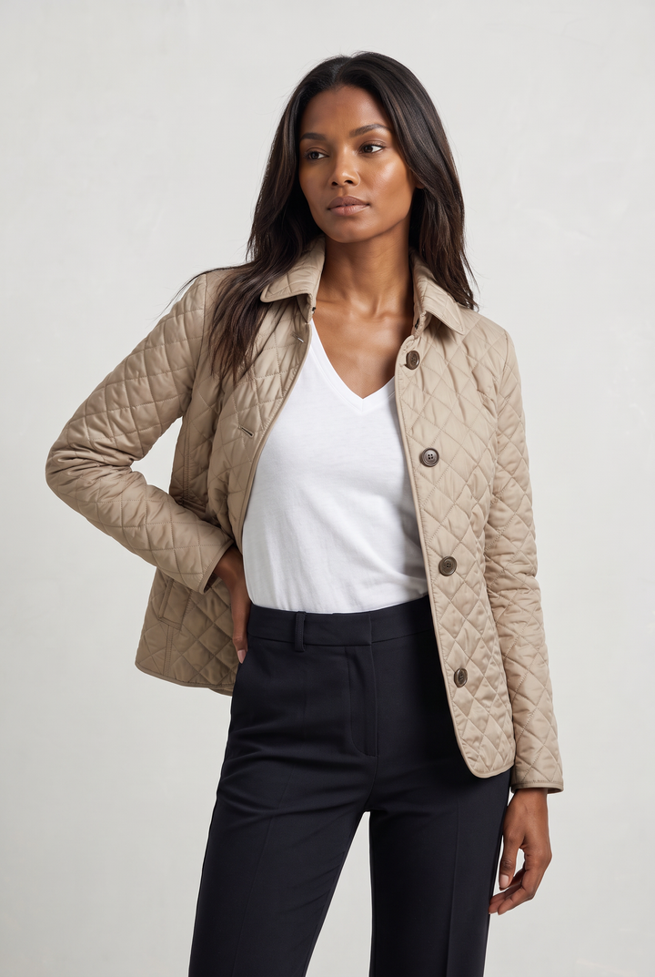 Selina™ | Elegant Quilted Jacket