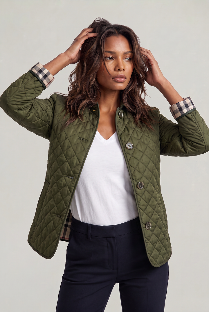 Selina™ | Elegant Quilted Jacket
