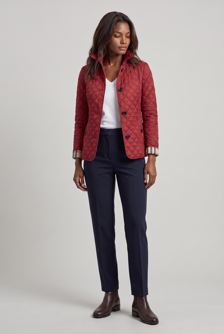 Selina™ | Elegant Quilted Jacket