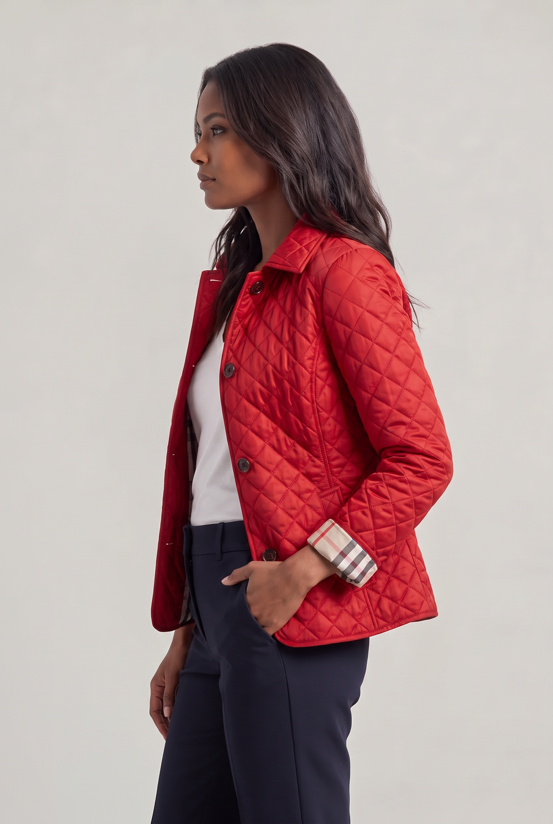 Selina™ | Elegant Quilted Jacket