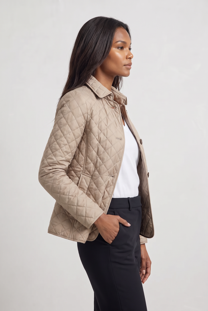 Selina™ | Elegant Quilted Jacket