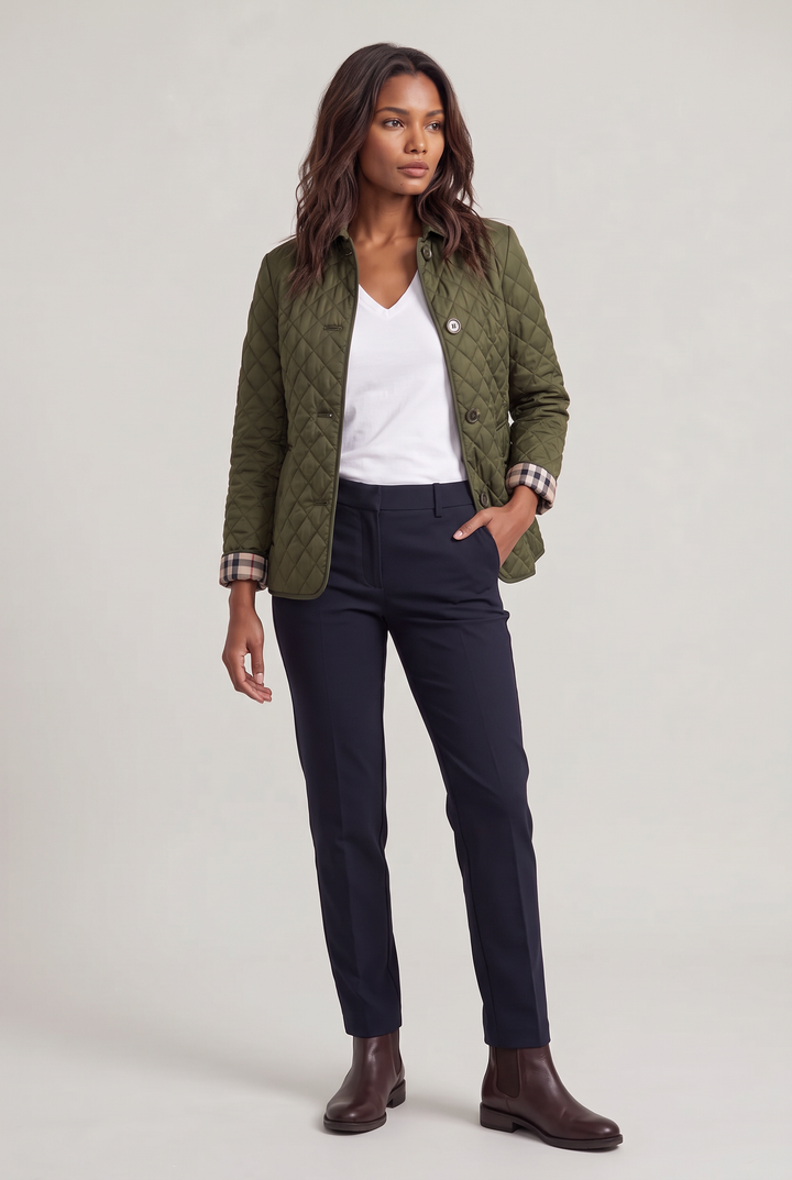 Selina™ | Elegant Quilted Jacket