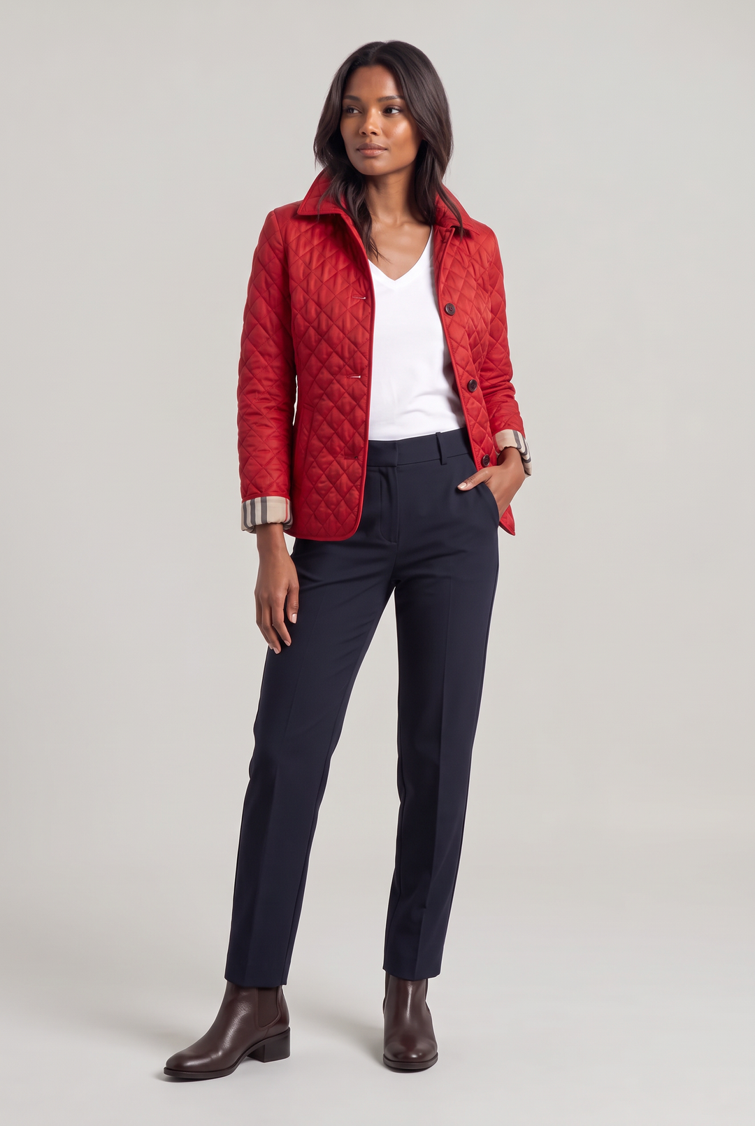 Selina™ | Elegant Quilted Jacket
