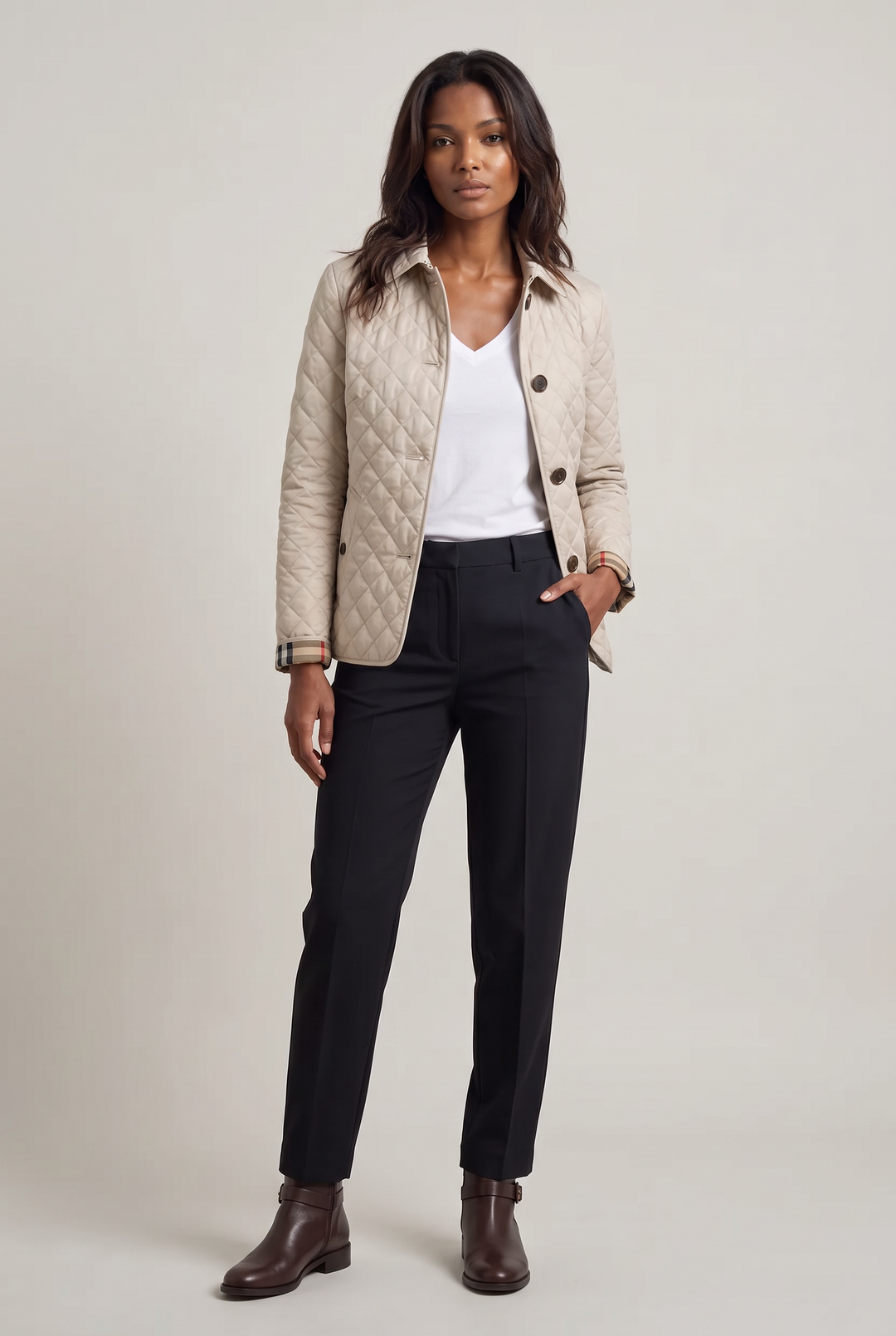 Selina™ | Elegant Quilted Jacket