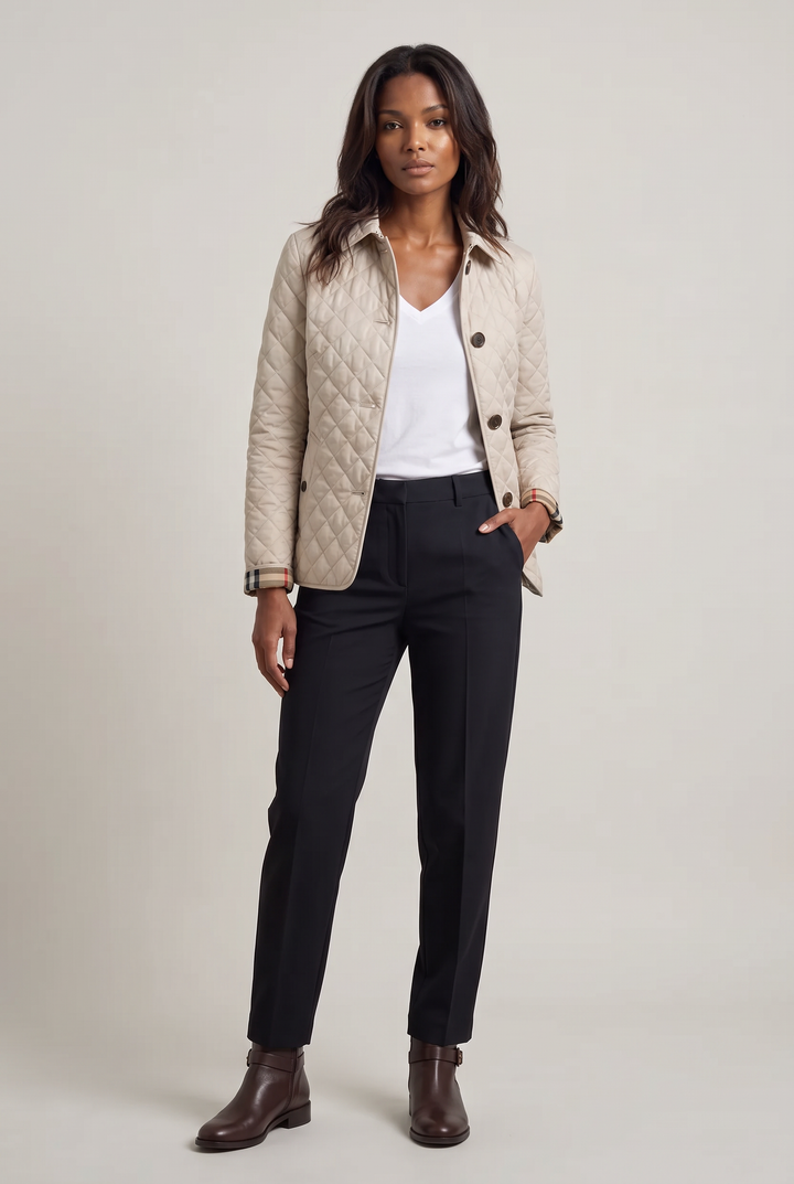 Selina™ | Elegant Quilted Jacket