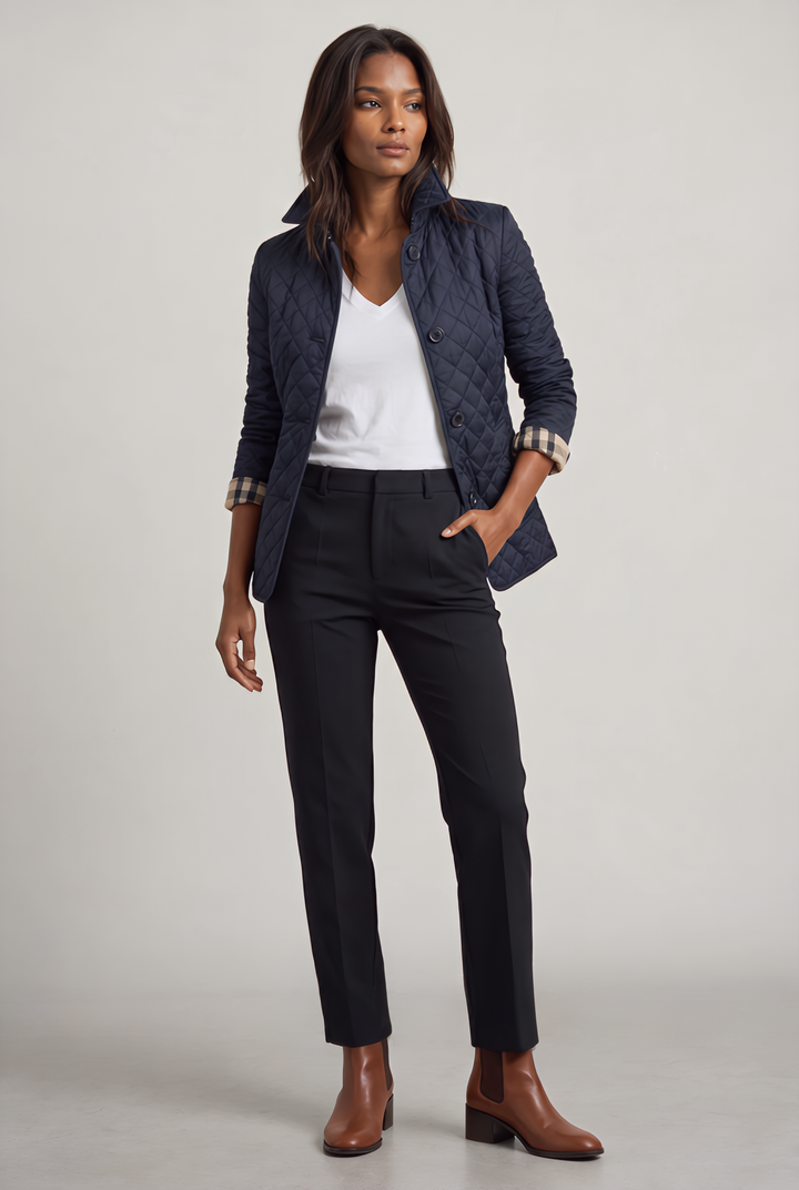 Selina™ | Elegant Quilted Jacket