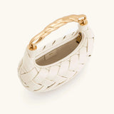 Solene™ | Borsa intrecciata in pelle vegana