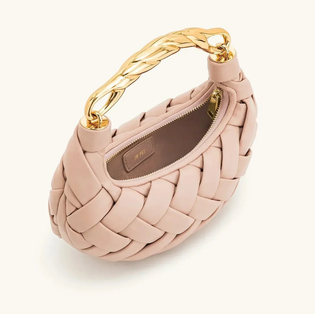 Sylvia™ | Vegan Leather Woven Bag