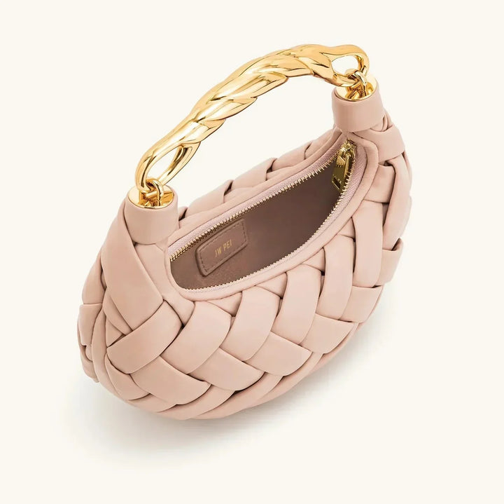 Sylvia™ | Vegan Leather Woven Bag