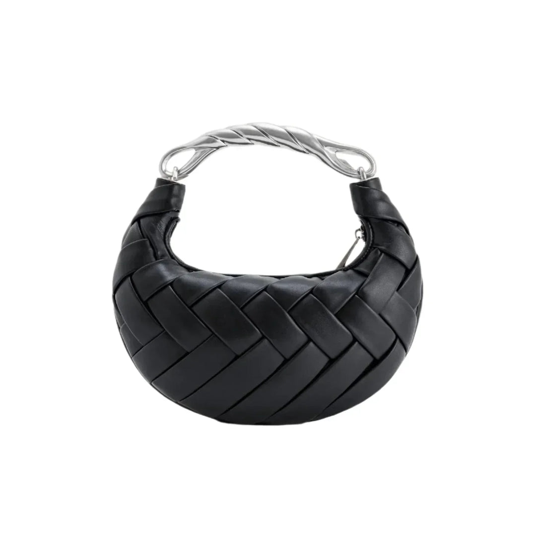 Sylvia™ | Vegan Leather Woven Bag