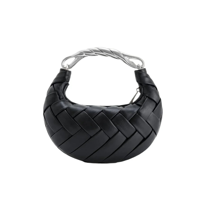Sylvia™ | Vegan Leather Woven Bag