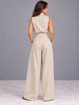 Clara™ | Ensemble fluide en mélange de lin