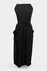 Maëlle™ | Robe fluide à superposition ceinturée avec poches oversize