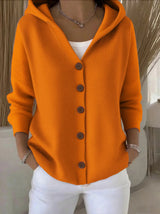 Rosalie™ | Veste en tricot avec capuche