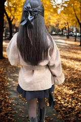 Manica del cappotto di pelliccia