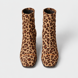 BOTTINES CHIC EN DAIM