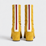 BOTTINES CHIC EN DAIM