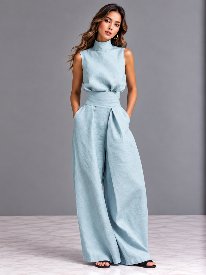 Clara™ | Flowing Linen-Blend Set