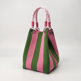 Lou – Cabas tressé coloré