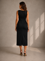 Mireille | Robe Élégante Sans Manches
