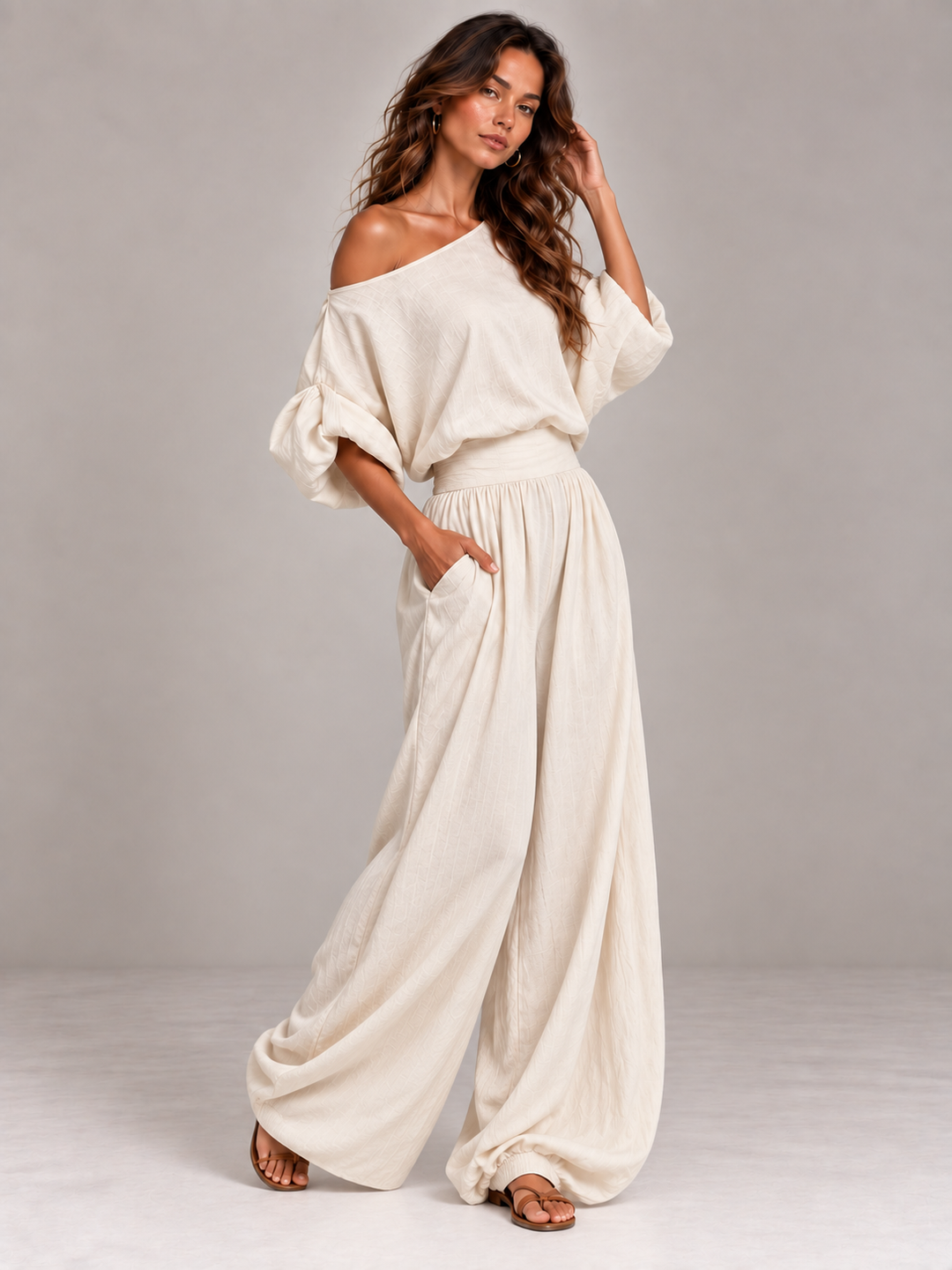 Ellen | Flowing Comfortable Set in a Natural Style
