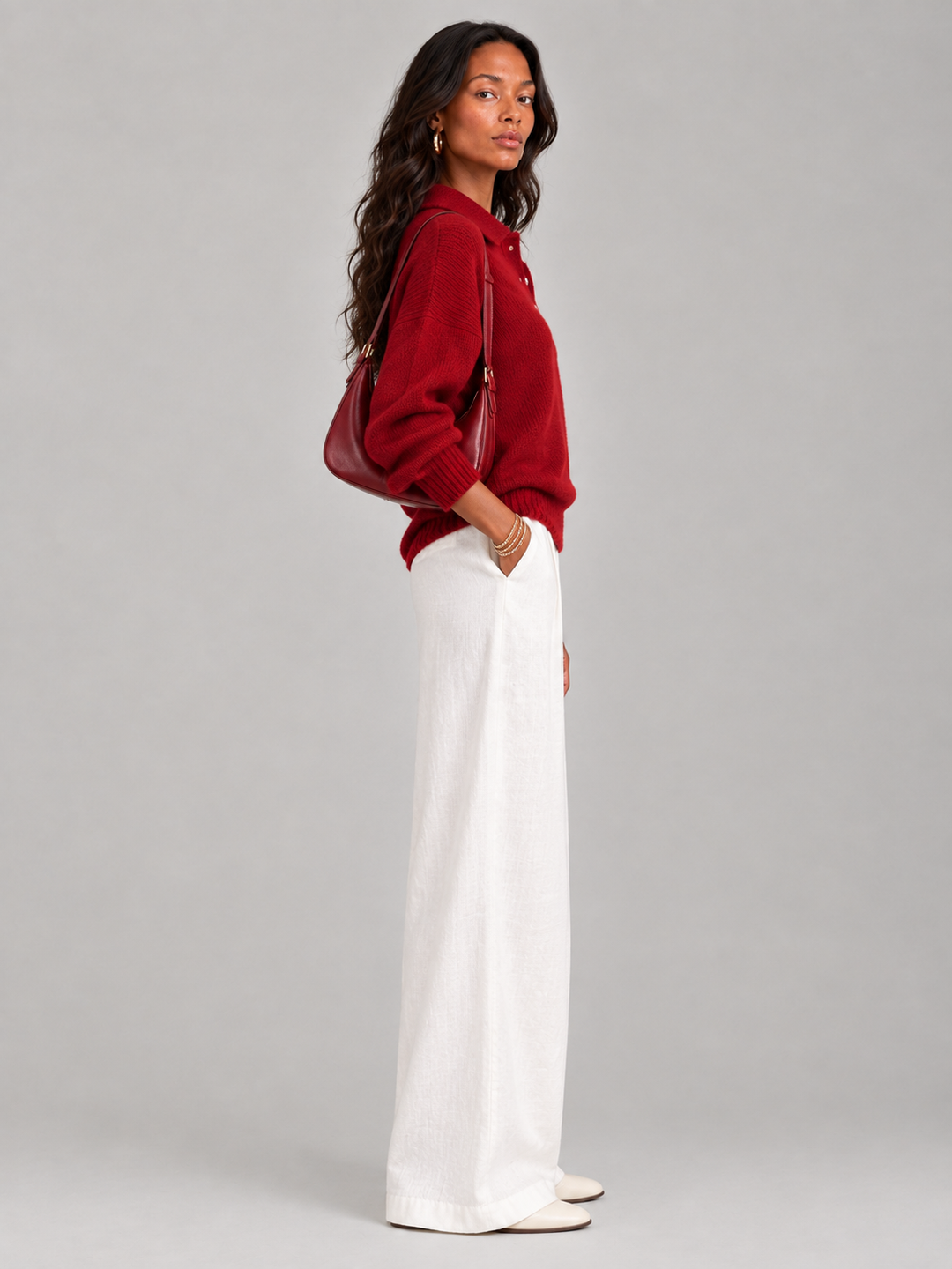 Martha™ | Soft Polo Jumper