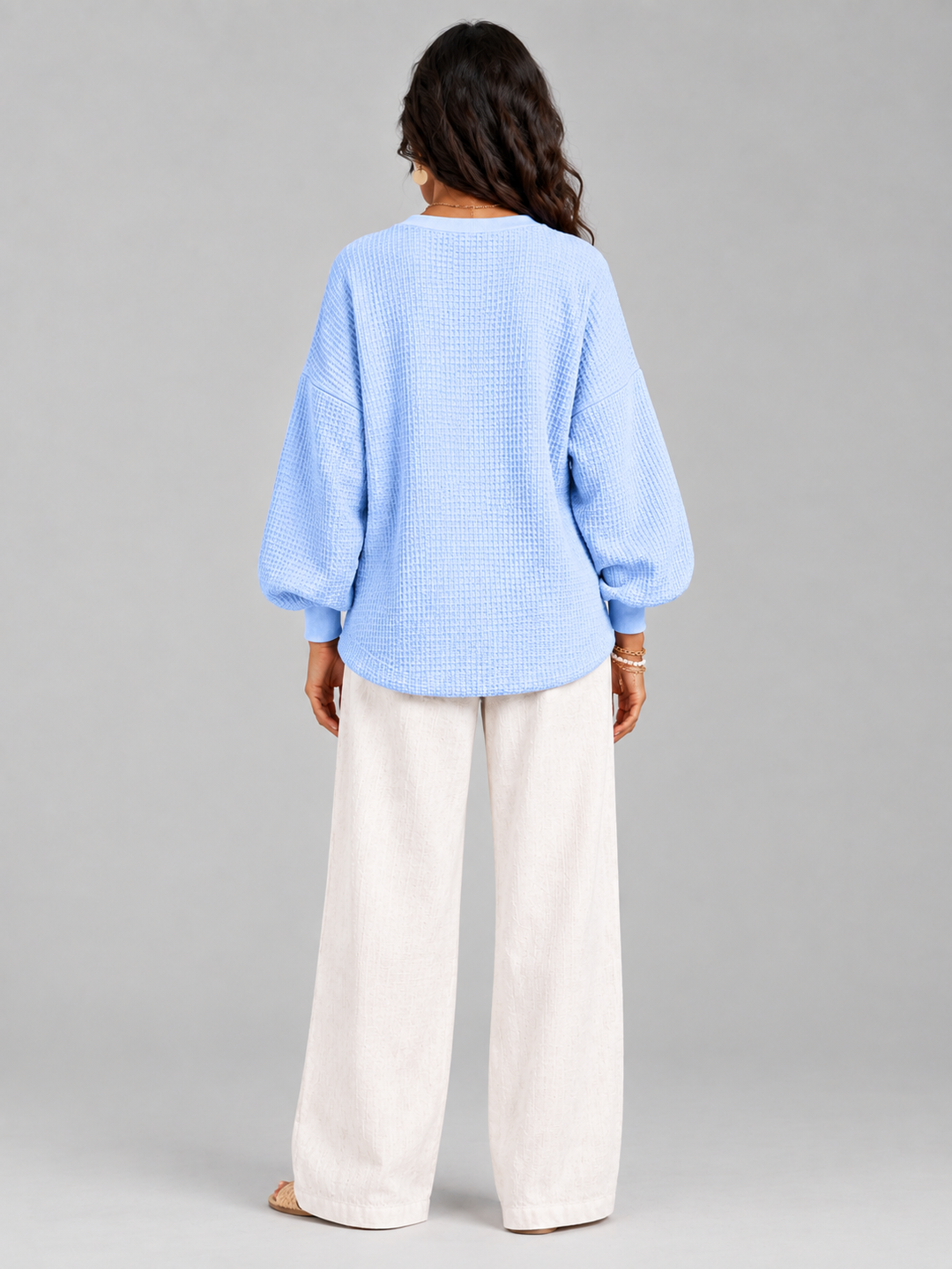 Naomi™ | Classic Waffle Knit Jumper