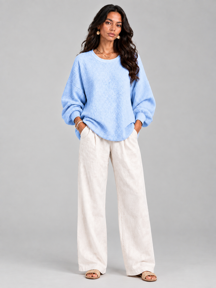 Naomi™ | Classic Waffle Knit Jumper