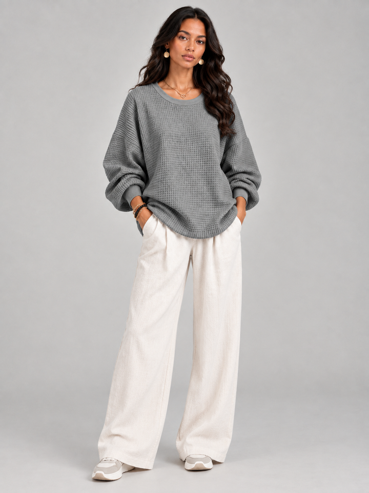 Naomi™ | Classic Waffle Knit Jumper