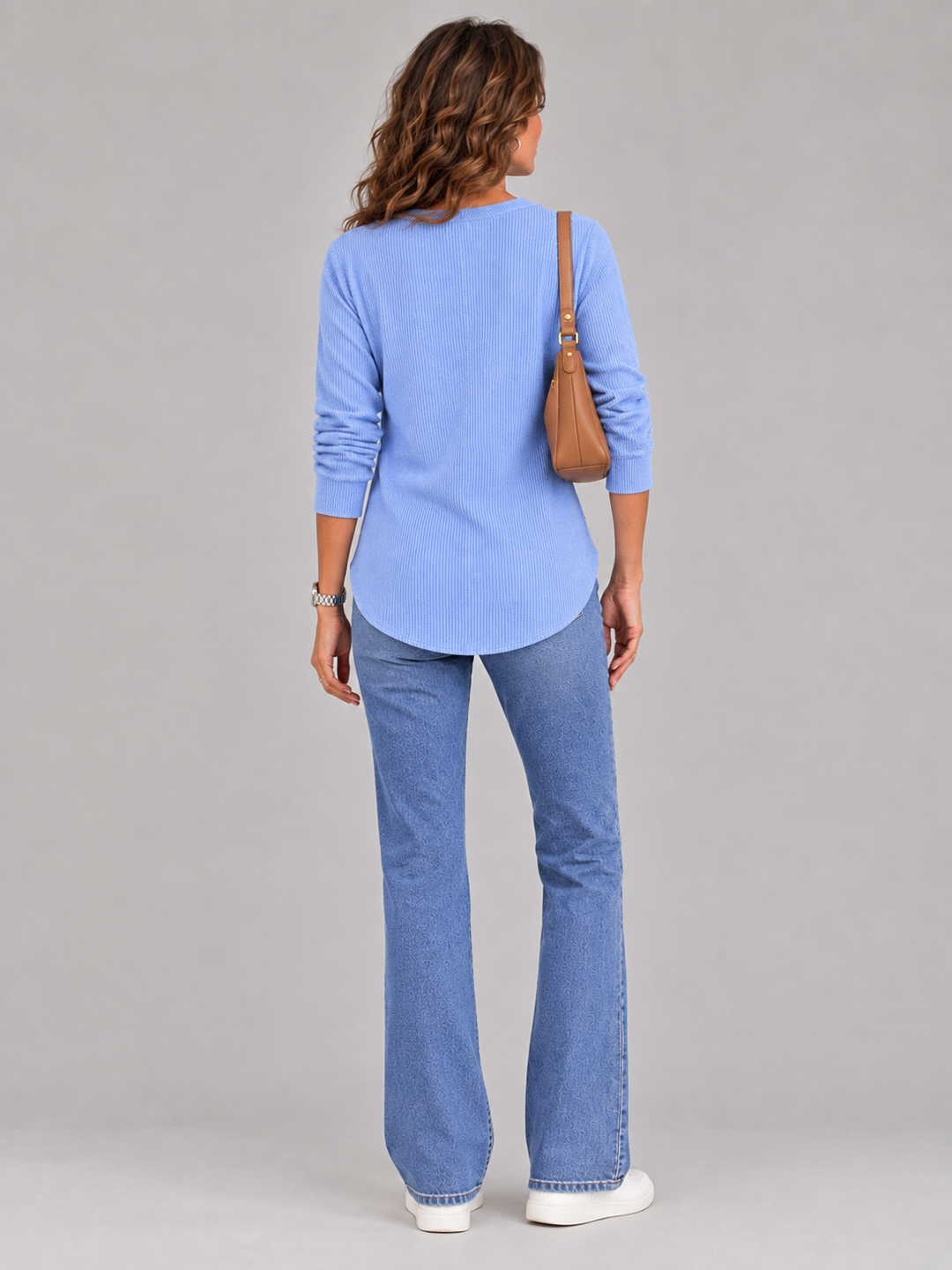 Bella™ | Henley Tunic with Buttons