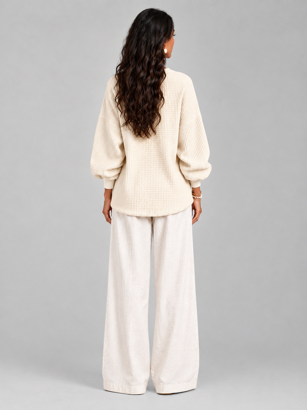 Naomi™ | Classic Waffle Knit Jumper