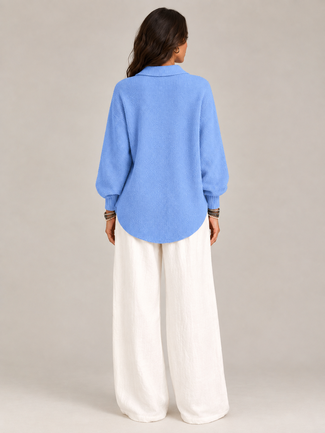 Camilla™ | Textured Knit Cardigan with Buttons